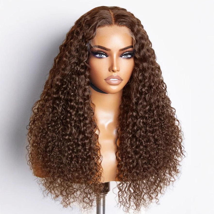 Brown Human Hair Wig