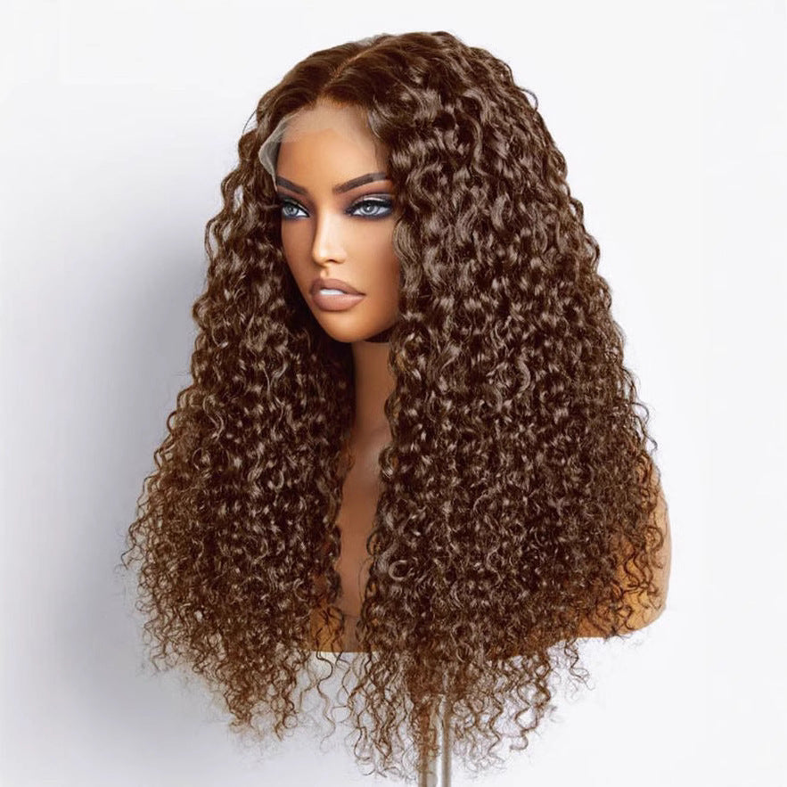 Brown Human Hair Wig