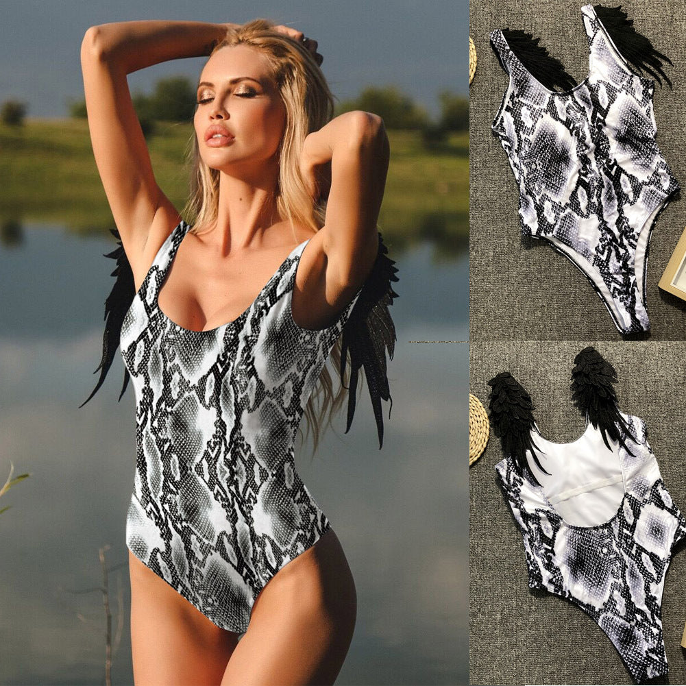 Solid Color Swimwear