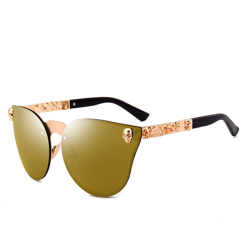 Skull sunglasses metal