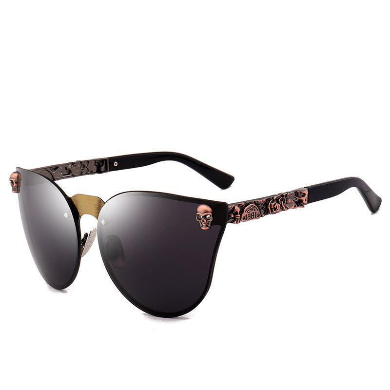 Skull sunglasses metal