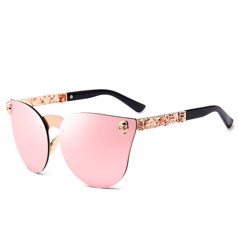 Skull sunglasses metal