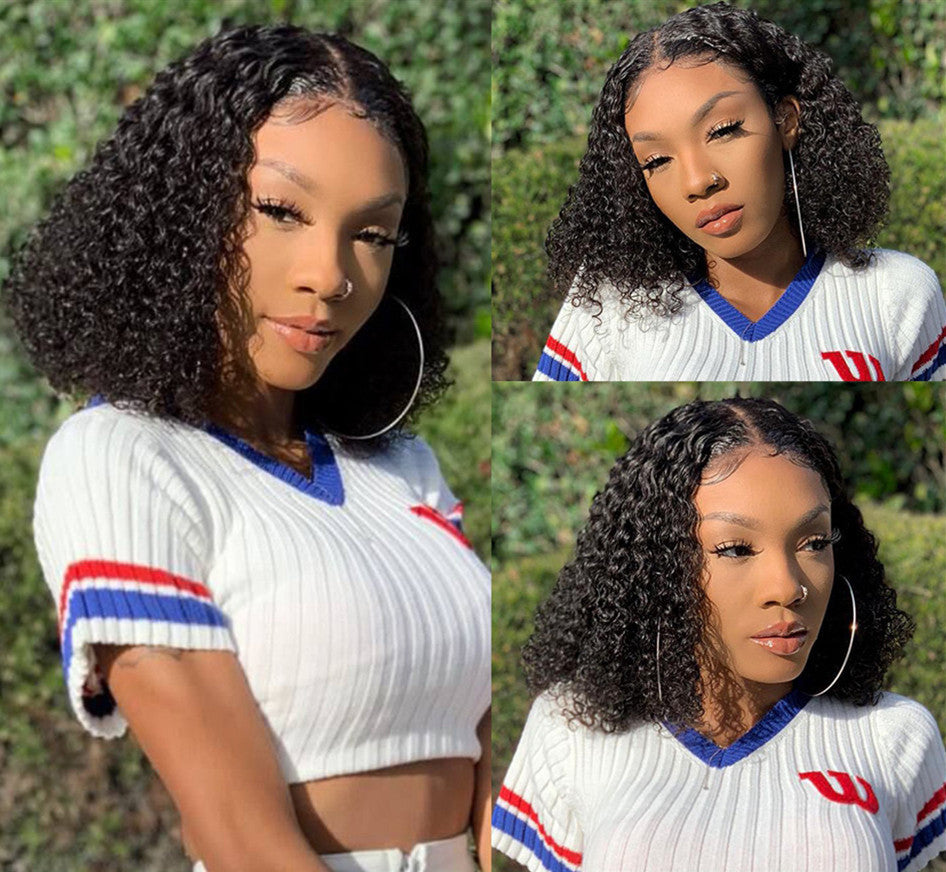 Curly Short Bob Wig