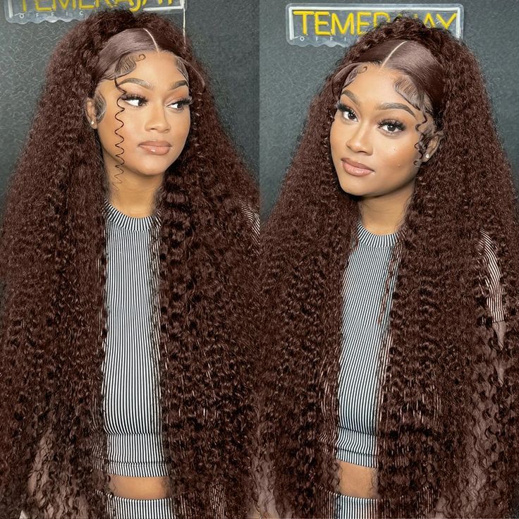 Brown Human Hair Wig