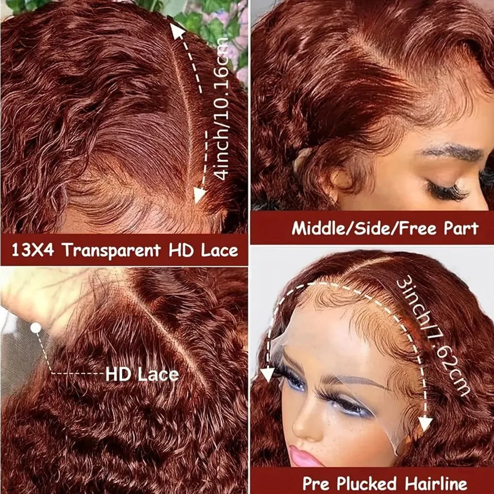 Reddish Brown Wig