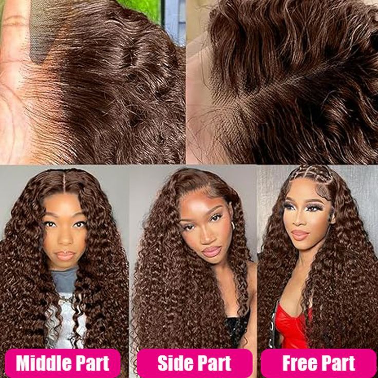 Brown Human Hair Wig